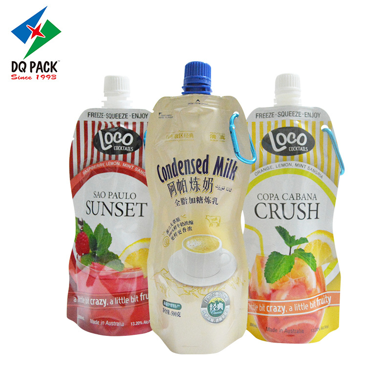 吸嘴袋自立袋豆浆奶茶液体密封包装果汁中药铝箔饮料袋外卖打包袋