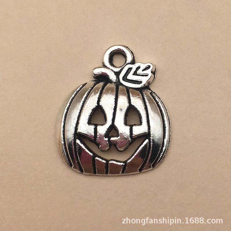 Mixta 80 accesorios de Halloween calabaza cráneo murciélago bruja colgante DIY accesorios de la joyería pendientes material