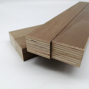 Factory direct coated lines natural black walnut wood square solid wood veneer wood TV modeling photo frame lines