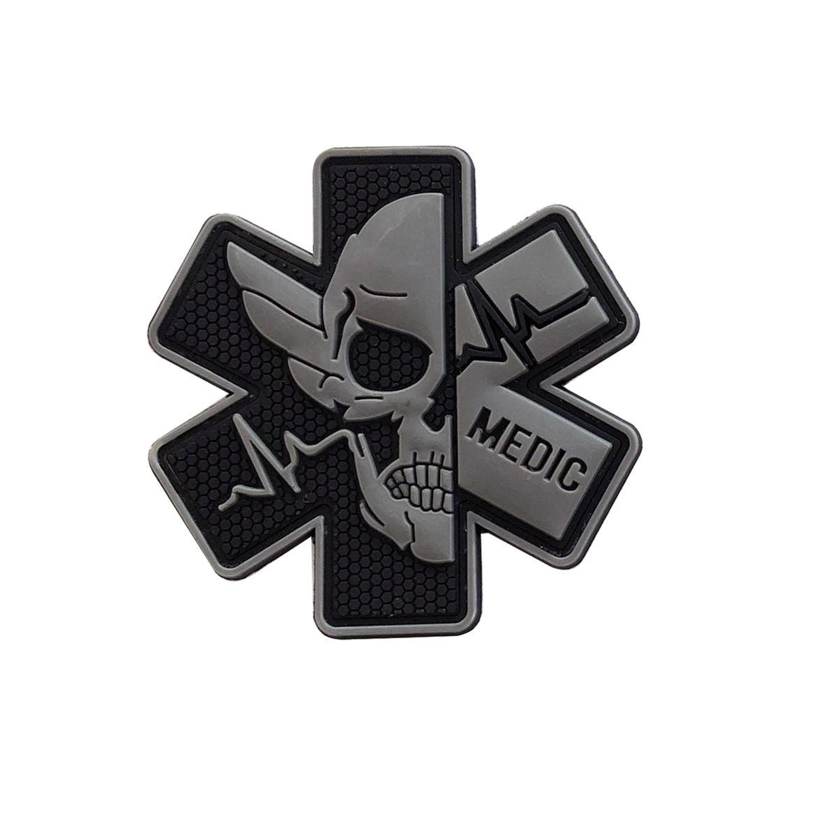 PVC Velcro Band Аpp Patch (Ao Turdor) 8×8 см, вышитый ПВХ, съемная петелька на обратной стороне