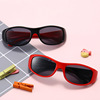 Children's fashionable silica gel trend sunglasses suitable for men and women, 2023 collection