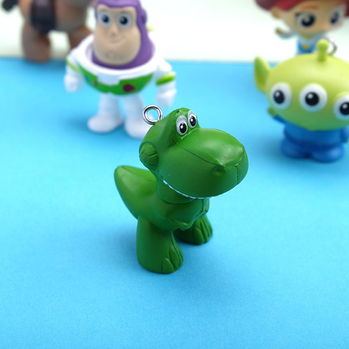 Creative anime doll handmade DIY shoes clothing accessories bag key chain car pendant Bass hug dragon horse