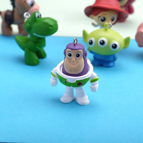 Creative anime doll handmade DIY shoes clothing accessories bag key chain car pendant Bass hug dragon horse