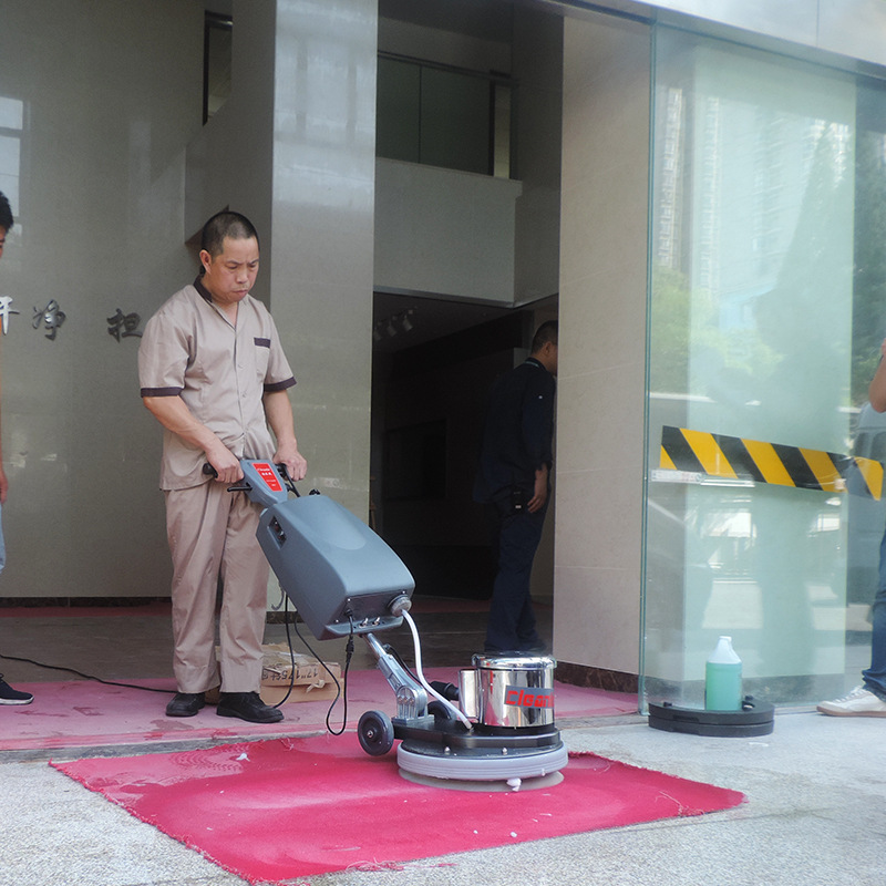 洁乐美YH-103地毯清洗机酒店会所地毯清洗机中间发泡擦地刷