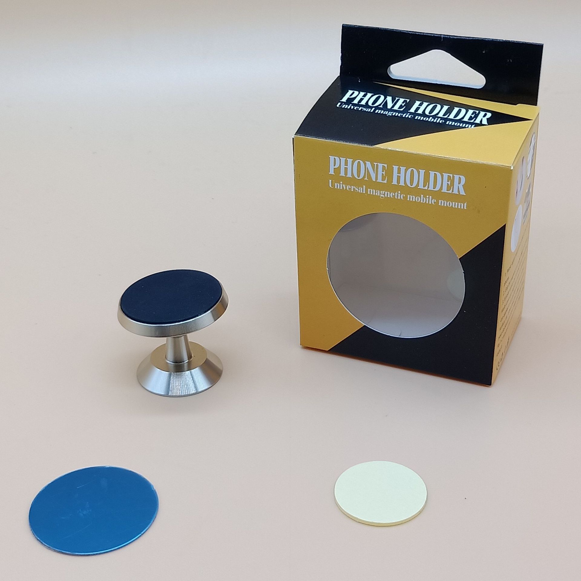 Soporte magnético del teléfono móvil coche adecuado para la navegación 360 grados todo metal ventosa imán adhesivo soporte