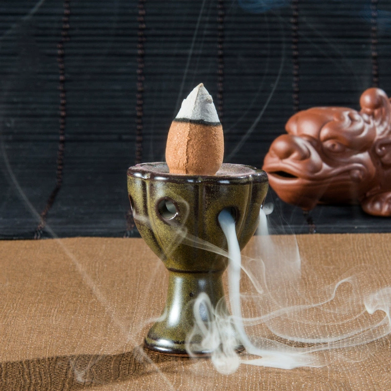 Производители кросс-border поставок мини- inverted incense burner керамическая маленькая фигурка чайная церемония благовония дорога маленький тыквенный настой благовония печь