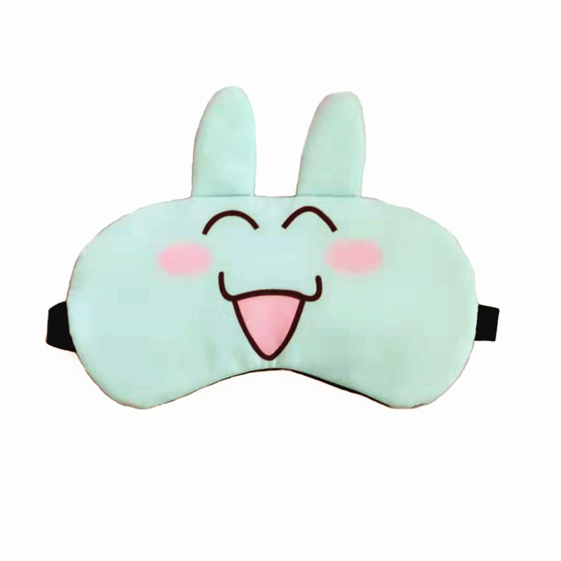 Conejo de dibujos animados máscara de ojo para dormir dibujos animados lindo sombreado hielo comprimir máscara de ojo bolsa de hielo en stock