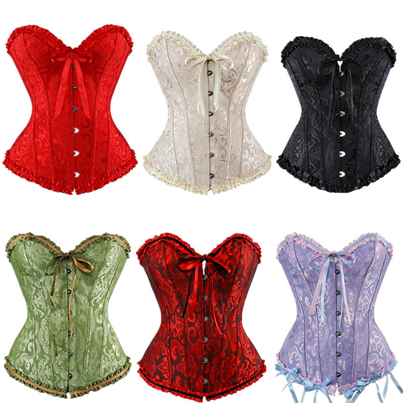 European and American Court Fashion Women's Lace-Up Corset Bust Shaper, Direct Sales from Manufacturer, Aliexpress Foreign Trade Supply