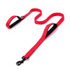 Amazon's new pet supplies Walking dogs traction rope large, medium -sized dog chain double -layer thickened reflux dog rope