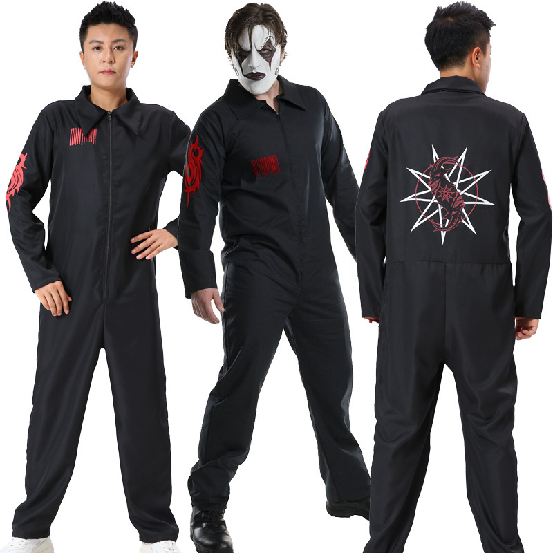 Halloween SlipKnot Band Clothes cosplay Jumpsuit cosplay Costume SlipKnot Performance Clothes