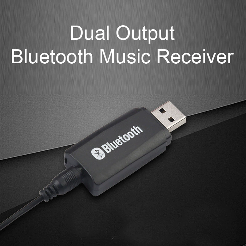 Bluetooth-приемник A2DP стерео аудиоприемник беспроводной USB-адаптер подходит для адаптера динамика