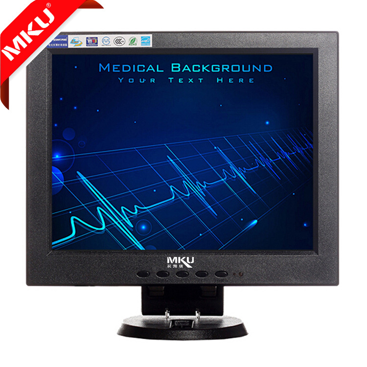 10.4监视器安防专用BNC AV视频监视器10.4寸高清液晶显示器C1041