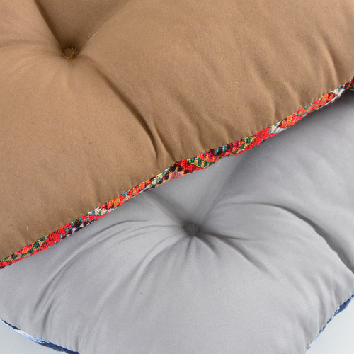 European and American jacquard dining chair cushions, thickened butt cushions, round futons, four-season universal wooden chair cushions wholesale
