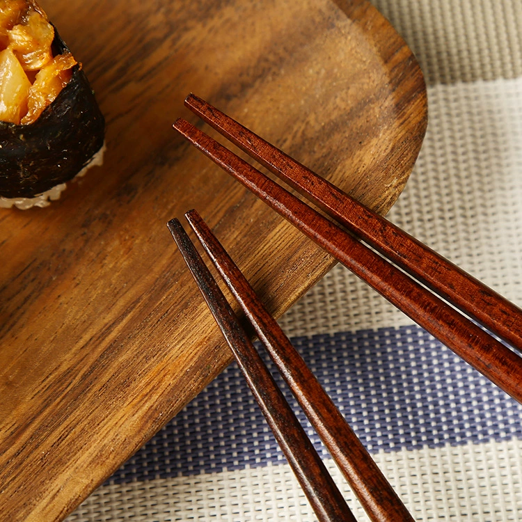 chopsticks from natural wood, red black gift box, japanese tableware