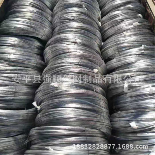 Our factory produces 2.0mm threading steel wire greenhouse brace steel wire single strand electrician threading black steel wire