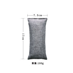 Amazon Bamboo Carbon Bag Wholesale Burlap 100g Bamboo Charcoal Activated Carbon Bag Deodorizing Shoe Plug Deodorizing Carbon Bag Shoe Gifts