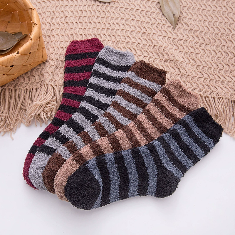Coral velvet warm socks, deodorized soft towel
