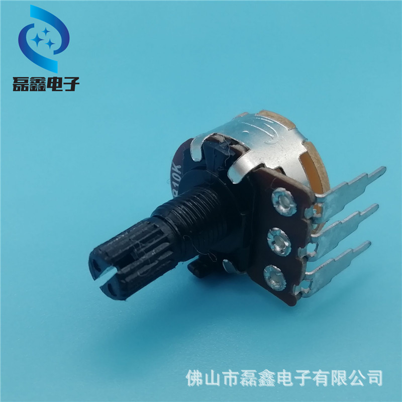 工厂直供 高品质wh148塑料绝缘柄带开关电位器 调光 调速可调电阻