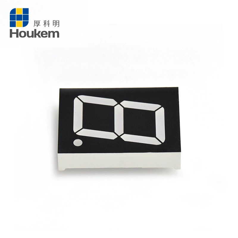 Светодиодная цифровая трубка 1.2inch с одним разрядом, синяя цифровая трубка HOUKEM-12011-BB
