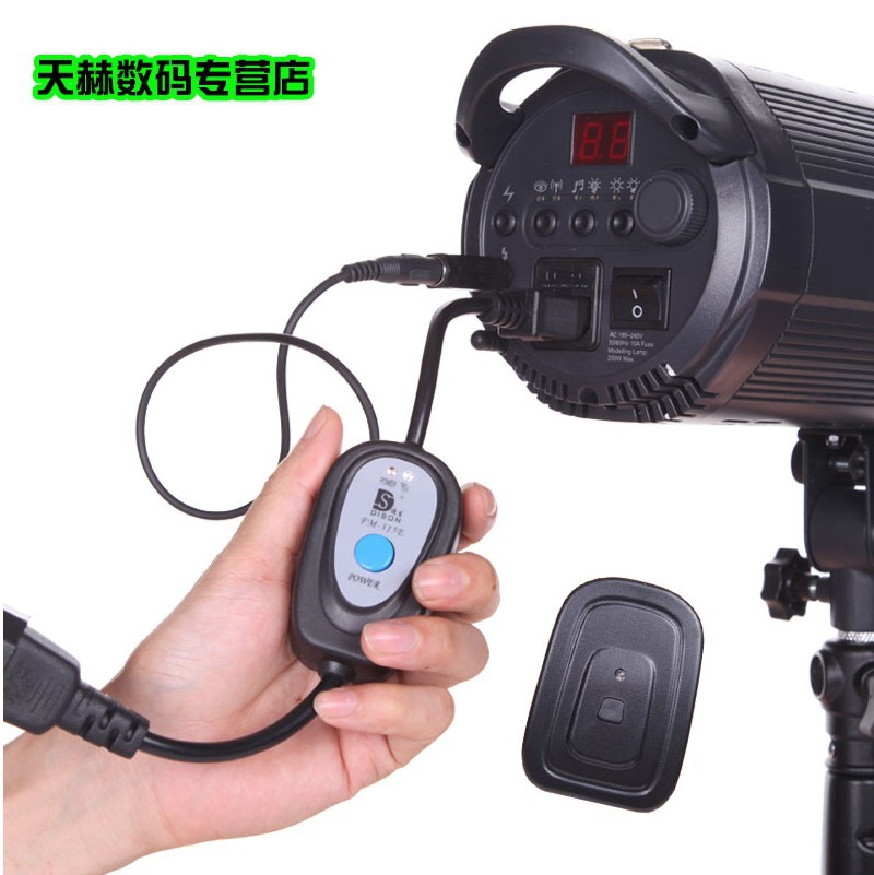 迪生315E无线引闪器摄影棚闪光灯单反相机触发器佳能索尼适用引闪