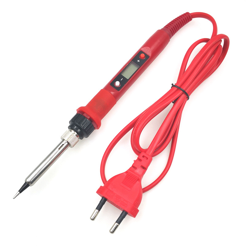 Pantalla digital temperatura constante ajustable soldador eléctrico herramienta de reparación electrónica herramienta de soldadura pluma de soldadura eléctrica traje doméstico
