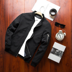 クロスボーダー男性ジャケット速売通wish男性ジャケット秋服上着青年ファッションコート野球服薄手