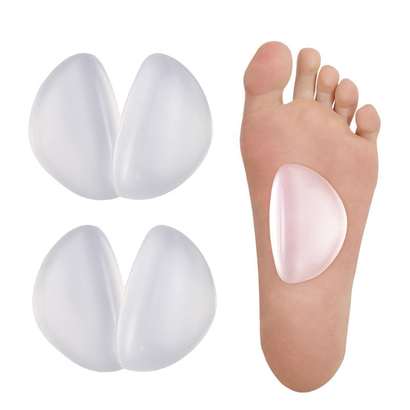 Silicone pad new casual shoes women's wholesale foot arch flat foot crescent shaped in stock insole transparent Silicone pad new casual shoes women's wholesale foot arch flat foot crescent shaped in stock insole transparent