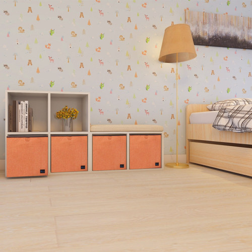 Fabric foldable storage box toy wardrobe miscellaneous storage box clothing storage box minimalist home organization storage box