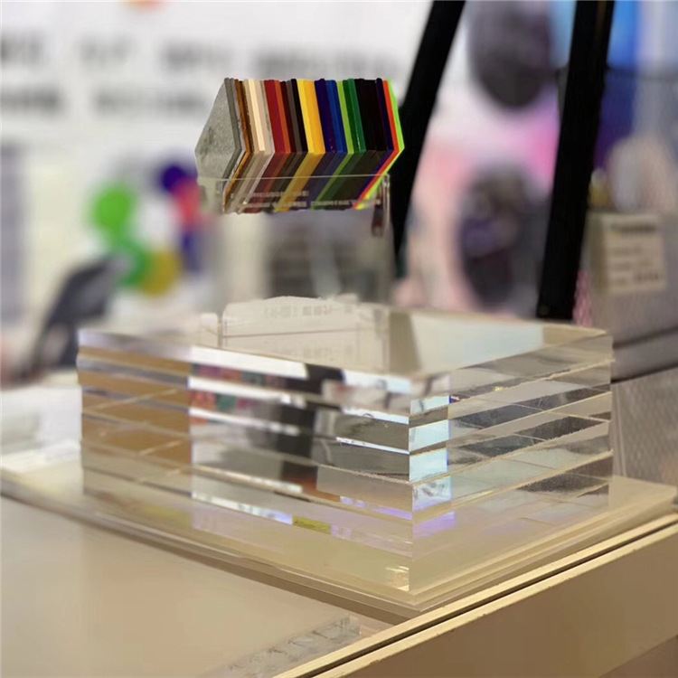 亚克力板厂家有机玻璃板整版PMMA厚板切割加工激光雕刻热弯高透明