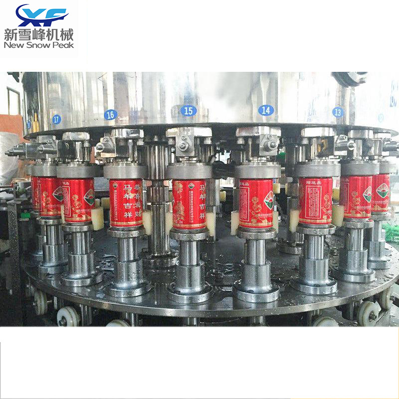 Filling Machine Manufacturer Customizes Two-In-One Easy-Open Can Beverage Fully Automatic Filling Machine and Multi-Head Filling Equipment for Coconut Milk
