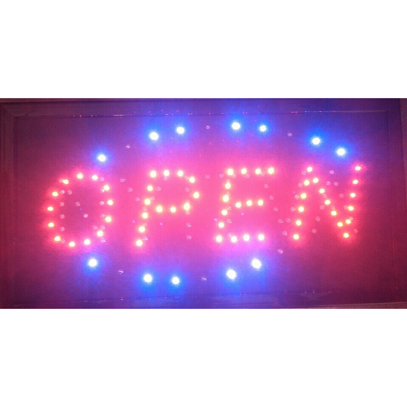 OPEN， LED广告牌 ，门店发光标识牌， 样品供应拍货链接创意