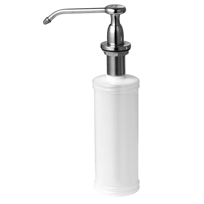 Dispensador de jabón líquido contenedor cocina detergente de acero inoxidable lavado teléfono 04 fregadero caja de jabón