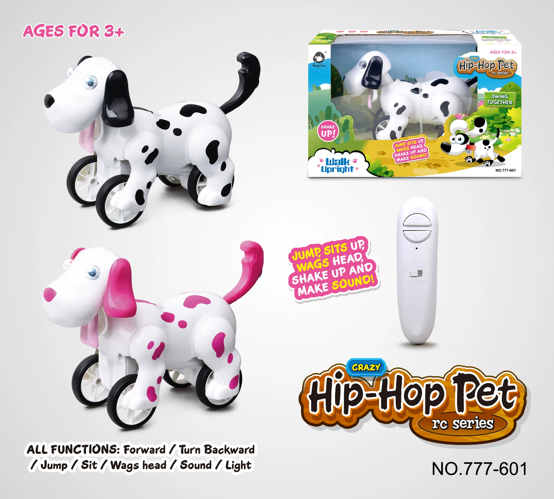 Smart spray, farting machine, children's interactive toy car indoor, remote control, pet, training
