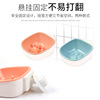 Cross -border hot -selling original footprint Slow -hanging bowl Pet bowl hanging dog bowl cat bowl can fix cat food pot spot