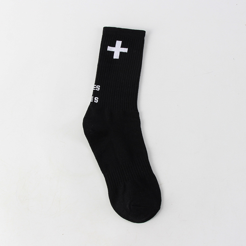 2025d P+F SOCKS Cross Plus Chaussettes mi-mollet tendance pour hommes et femmes_voghion.com