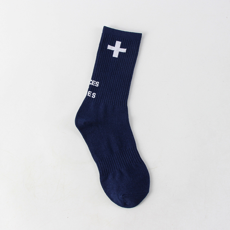 2025d P+F SOCKS Cross Plus Chaussettes mi-mollet tendance pour hommes et femmes_voghion.com