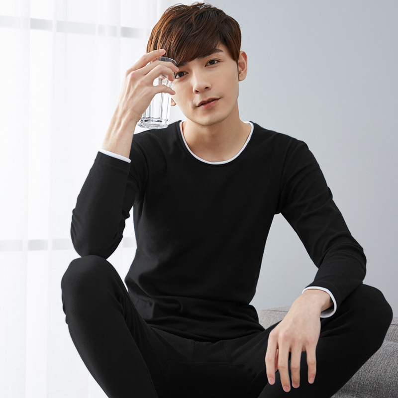cotton thin keep warm set