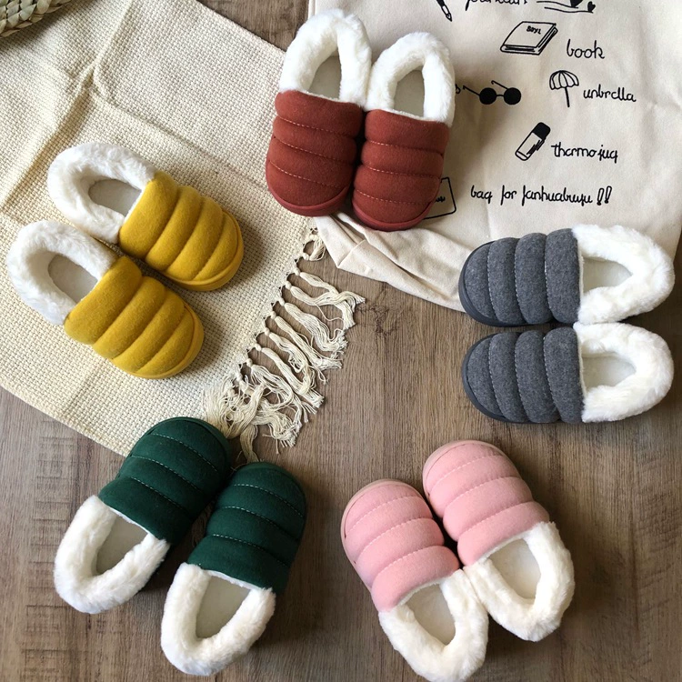 25 новых зимних моделей детских хлопковых сапожек-гусениц для мальчиков и девочек, теплые домашние тапочки для использования в помещении и на улице, для детей от 1 до 8 лет