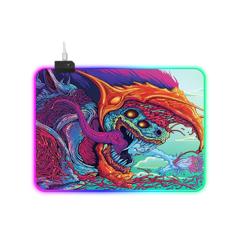 Alfombrilla de Ratón RGB – Mouse Pad Gamer con Memoria de Apagado