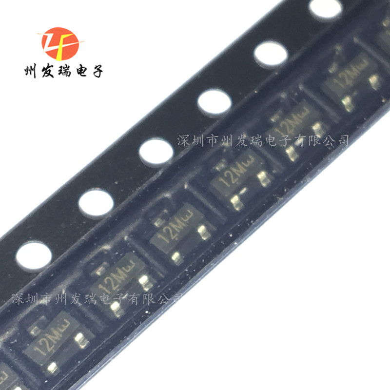 SM12T1G  丝印12M  贴片SOT-23 TVS/ESD静电保护管
