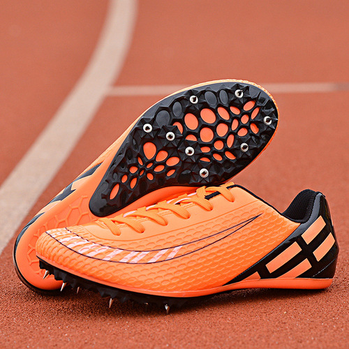 Beautiful bird track and field spikes for men and women high school entrance examination running shoes competition training shoes high jump long jump spike shoes wholesale