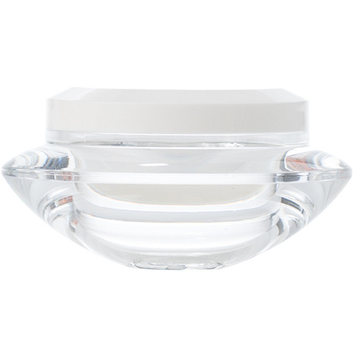 Transparent facial cream refillable bottle flying saucer cream box eye cream foundation lotion face cream travel empty bottle acrylic