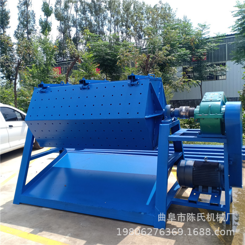 金属件密封式加内衬六角研磨机 大容量六角式去毛刺除锈抛光机