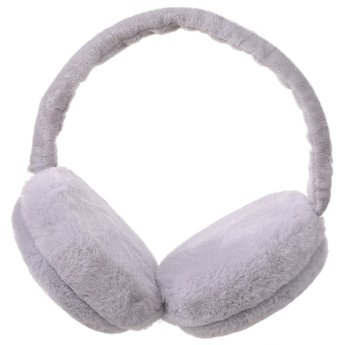 Winter creative thickened hamburger earmuffs students Korean version of warm ear bags to prevent cold and antifreeze plush ear protection earmuffs