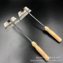 厂家直供木柄小锄头 单用锄头锄地农用工具 园林园艺木柄小锄头