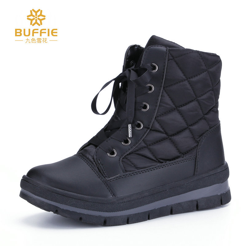 Botas de nieve de invierno para mujer, planas, de caña baja, cálidas, antideslizantes, venta al por mayor y al por menor del fabricante, dropshipping, suela gruesa y cómoda. image 8