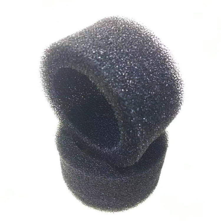 厂家批发透气过滤高密度海绵隔离垫 蜂窝孔状柱体滤水防尘海棉套