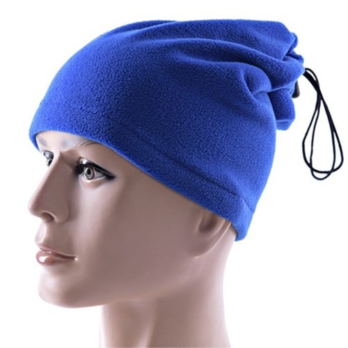Thickened fleece multifunctional outdoor men's and women's neck warmers cycling neck windproof neck scarf hat polar fleece scarf wholesale