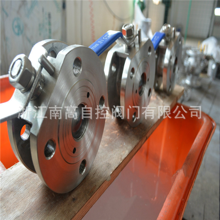 意式超薄型球阀 Q71F-16P 意式对夹式球阀 DN32  手动不锈钢球阀