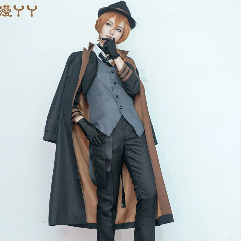Spot Wenhao Kano Dog Tsai Dazaizhi Центральная равнина Zhongzhong костюм cos cosplay одежда парик шляпа